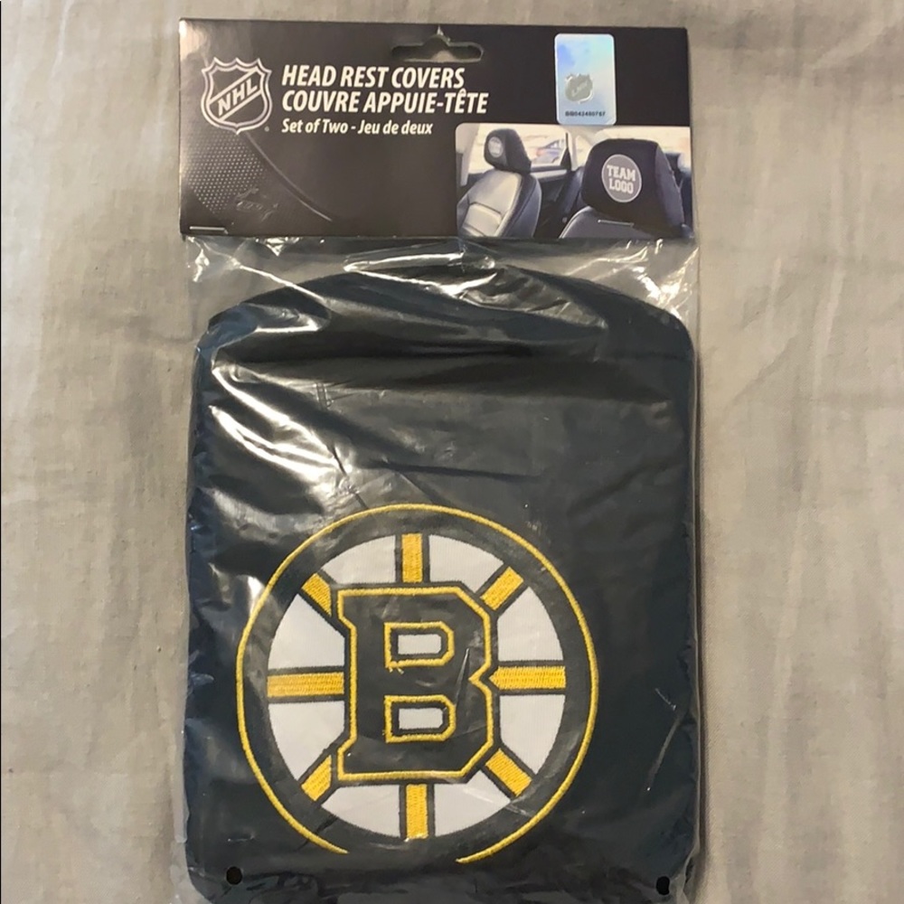 Boston Bruins bead rest covers